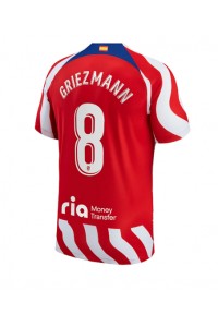 Fotbalové Dres Atletico Madrid Antoine Griezmann #8 Domácí Oblečení 2022-23 Krátký Rukáv
